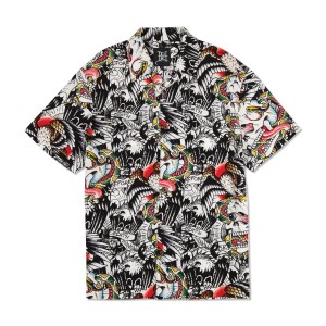 Ed Hardy Battle Skull Hemd Herren Mehrfarbig | IFJWX-7362