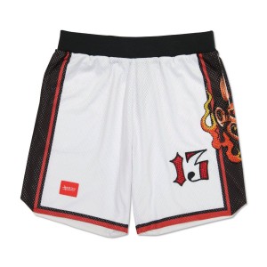 Ed Hardy Devil Head Short Unterteile Herren Weiß | CJMLZ-3619