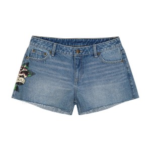 Ed Hardy Love Eternal Denim Shorts Unterteile Damen Lt Vintage | IUWTF-6032